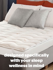 Silentnight White Wellbeing Copper Mattress Topper - Image 3 of 10