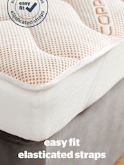 Silentnight White Wellbeing Copper Mattress Topper - Image 7 of 10