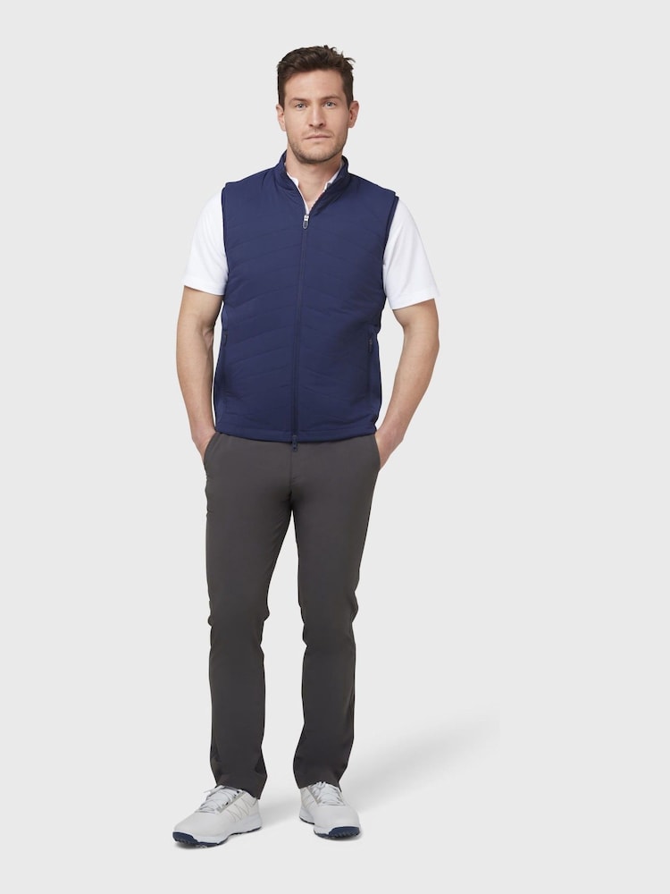 Callaway Apparel Grey Golf Chev Tech Trousers - Image 1 of 3 Callaway Apparel Grey Golf Chev Tech Trousers - Image 1 of 3