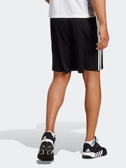 adidas Black Train Essentials 3-Stripe Shorts - Image 2 of 5