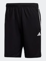 adidas Black Train Essentials 3-Stripe Shorts - Image 4 of 5