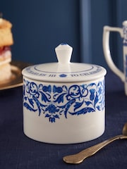 Spode Blue King's Coronation Covered Sugar Bowl - Image 1 of 4