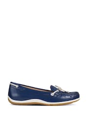 Geox Woman Vega Blue Moccasins - Image 1 of 5