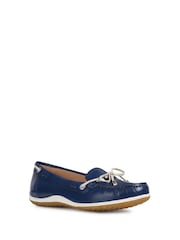 Geox Woman Vega Blue Moccasins - Image 2 of 5
