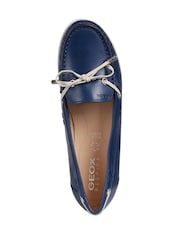 Geox Woman Vega Blue Moccasins - Image 4 of 5
