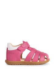 Geox Baby Girls Macchia Pink First Steps Shoes - Image 1 of 5