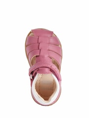 Geox Baby Girls Macchia Pink First Steps Shoes - Image 4 of 5