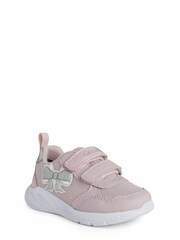 Geox Baby Girls Sprintye Pink Sneakers - Image 2 of 5