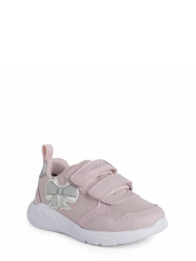 Geox Baby Girls Sprintye Pink Sneakers - Image 2 of 5