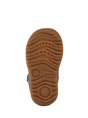 Geox Baby Boys Blue Macchia First Steps Shoes - Image 3 of 5