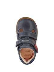 Geox Baby Boys Blue Macchia First Steps Shoes - Image 5 of 5
