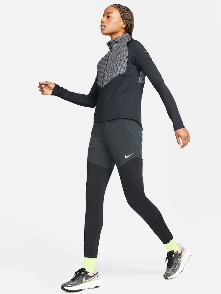 Nike Black Run Division Hybrid Running Jacket - Image 5 of 5