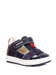 Geox Baby Boy Navy Blue Biglia First Steps Shoes - Image 2 of 7