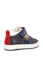 Geox Baby Boy Navy Blue Biglia First Steps Shoes - Image 4 of 7