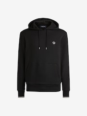 Fred Perry Tipped Overhead Hoodie - Image 4 of 4