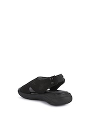Geox Womens Spherica Black Ec5 Sandals - Image 2 of 2