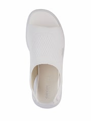Geox Womens Spherica White Ec5 Sandals - Image 2 of 2