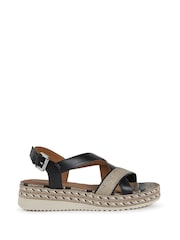 Geox Womens Eolie Black Sandals - Image 1 of 2