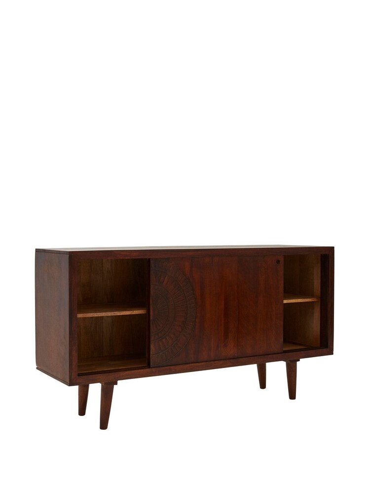 Fifty Five South Brown Vence Mango Wood Sideboard - Image 4 of 4