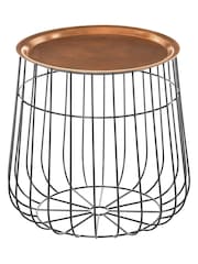 Fifty Five South Copper Black Templar Tray Table - Image 1 of 1