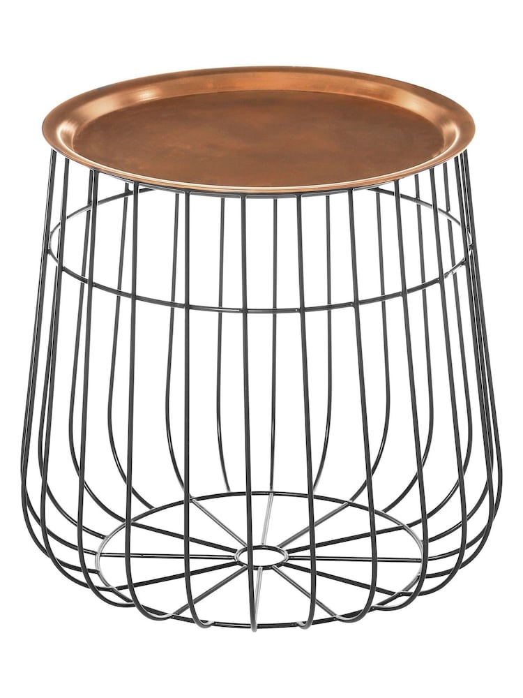 Fifty Five South Copper Black Templar Tray Table - Image 1 of 1