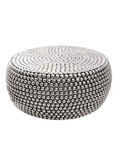 Fifty Five South Silver Templar Beaded Iron Coffee Table - Image 2 of 4