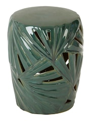 Fifty Five South Green Sorrell Ceramic Table Stool - Image 2 of 3