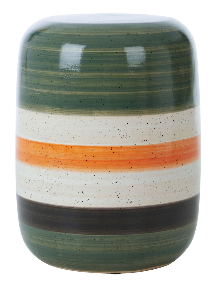 Fifty Five South Green Sorrell Ceramic Table Stool - Image 2 of 4