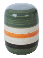 Fifty Five South Green Sorrell Ceramic Table Stool - Image 3 of 4
