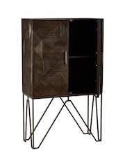Fifty Five South Grey Saira 2 Door Cabinet - Image 5 of 5