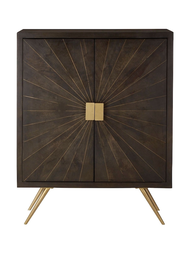 Fifty Five South Grey Sagor Cabinet - Image 2 of 6