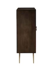 Fifty Five South Grey Sagor Cabinet - Image 4 of 6