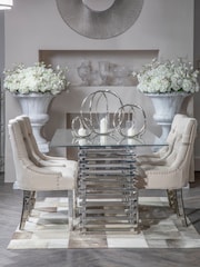Fifty Five South Beige Richmond Dining Chair - Image 1 of 4