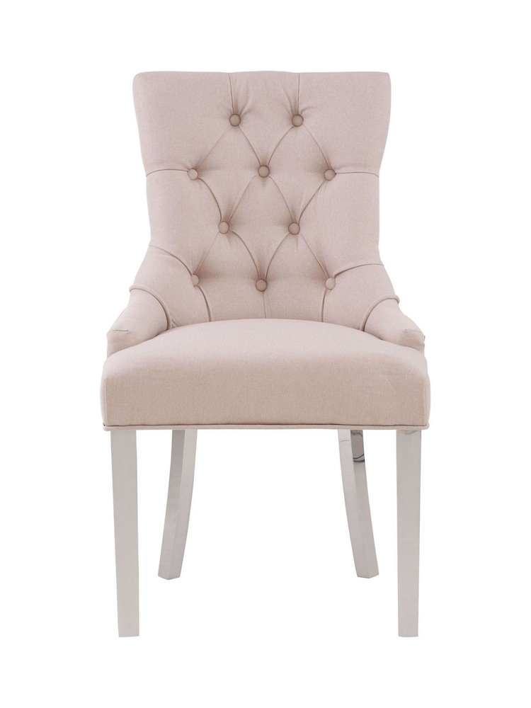Fifty Five South Beige Richmond Dining Chair - Image 2 of 4