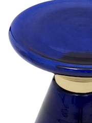 Fifty Five South Blue Martini Glass Side Table - Image 3 of 5