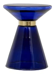 Fifty Five South Blue Martini Glass Side Table - Image 4 of 5