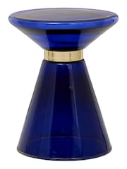 Fifty Five South Blue Martini Glass Side Table - Image 5 of 5