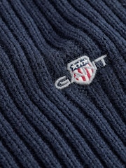 GANT Shield Logo vilnas maisījuma šalle - Attēls 3 no 4