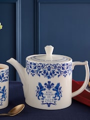 Spode Blue King's Coronation Teapot - Image 1 of 4