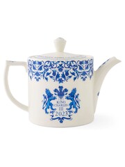 Spode Blue King's Coronation Teapot - Image 2 of 4