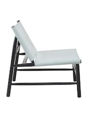 Fifty Five South Grey Kendari Leather Chair - Image 3 of 8