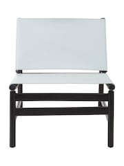 Fifty Five South Grey Kendari Leather Chair - Image 7 of 8