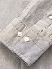 GANT Brown Regular Fit Classic Oxford Shirt - Image 4 of 4