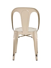 Fifty Five South Charcoal Grey Grange Metal Chair - Image 5 of 5