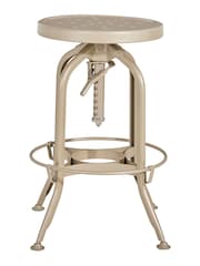 Fifty Five South Gator Metal Height Adjustable Bar Stool - Imagem 2 de 5