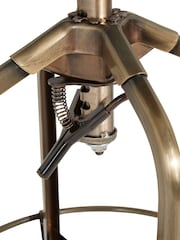 Fifty Five South Gator Metal Height Adjustable Bar Stool - Imagem 4 de 5