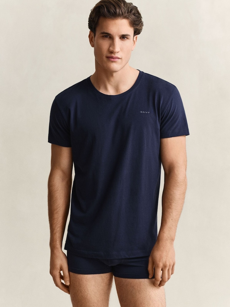 GANT Crew Next T-Shirts 2 Pack - Imagen 2 de 4