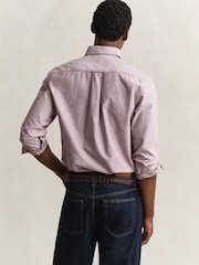 GANT Light Pink Regular Fit Classic Oxford Shirt - Image 3 of 7