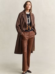 GANT Blue Argyle Button Through Cardigan - Image 3 of 5