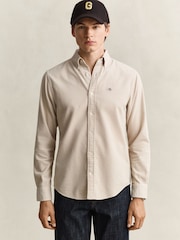 GANT Natural Regular Fit Corduroy Shirt - Image 2 of 7